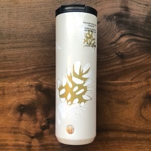 Starbucks Stainless Steel Winter Gold Insulated Tumbler